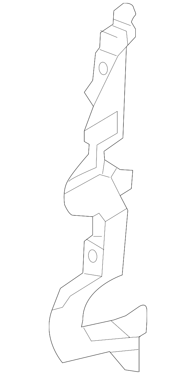 8E0-121-283-G Деталь AIR DUCT, LEFT