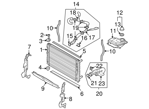 S4 RADIATOR & COMPONENTS