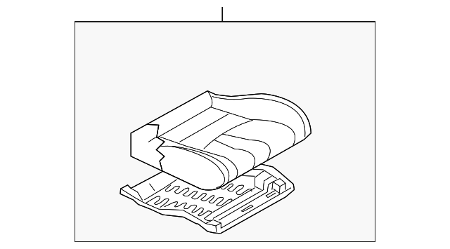 87300-1TG0A Деталь SEAT CUSHION