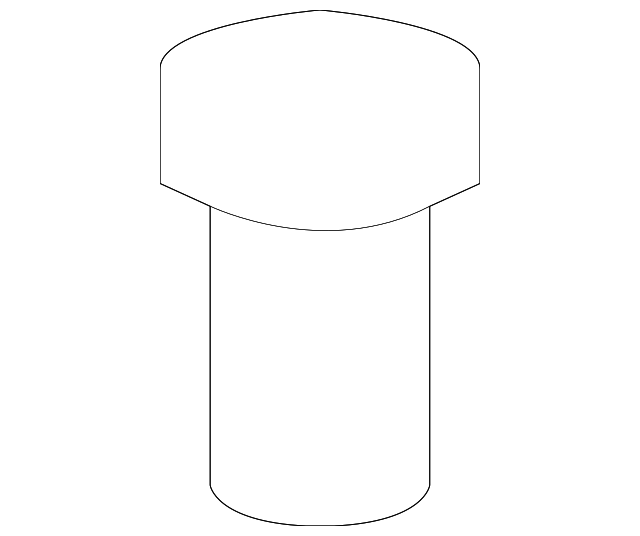 22658738 BUMPER COVER RIVET
