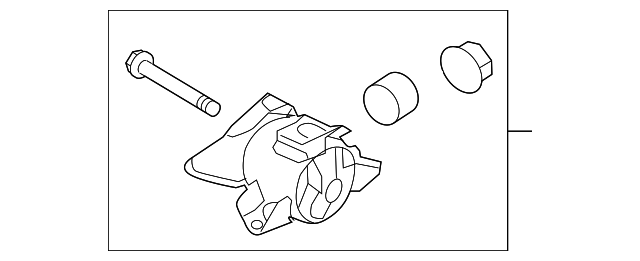21830-3W050 Деталь TRANS MOUNT