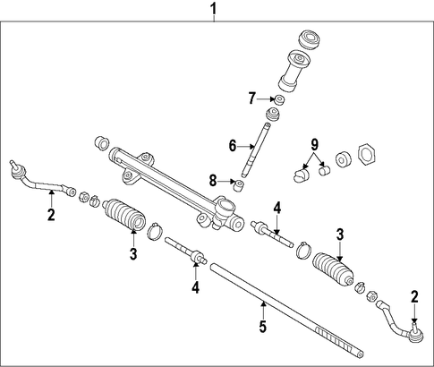 Sonata STEERING GEAR & LINKAGE 2