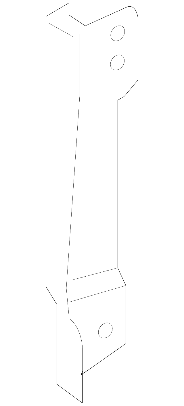 96146-1F000 Деталь RADIO BRACKET, RIGHT