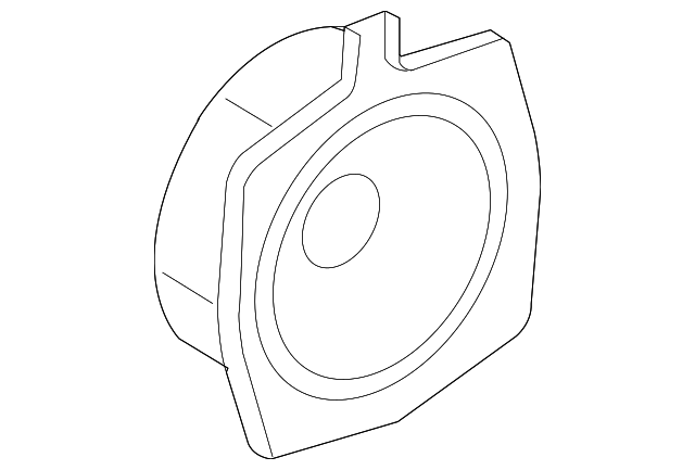 96320-1F101 Деталь FRONT DR SPEAKER, LEFT