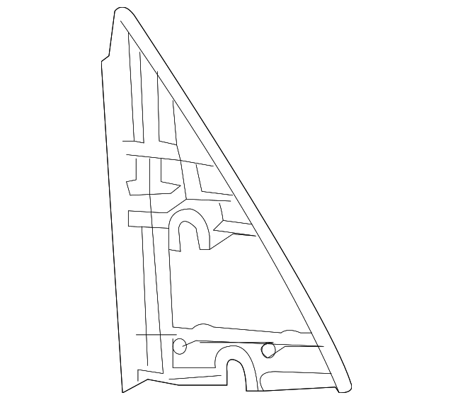 EG21-68-51X UPPER TRIM, RIGHT