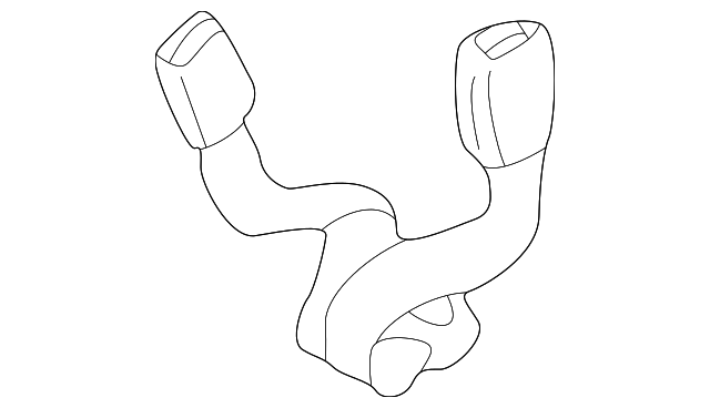 7000B525 Деталь OUTER BUCKLE