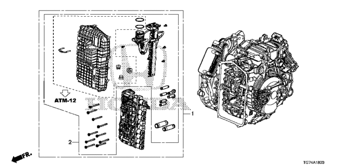 PILOT AT HYDRAULIC CONTROL UNIT (9AT)