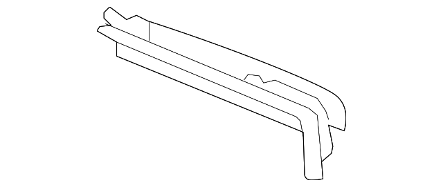 89024081 Деталь FRONT RAIL, RIGHT