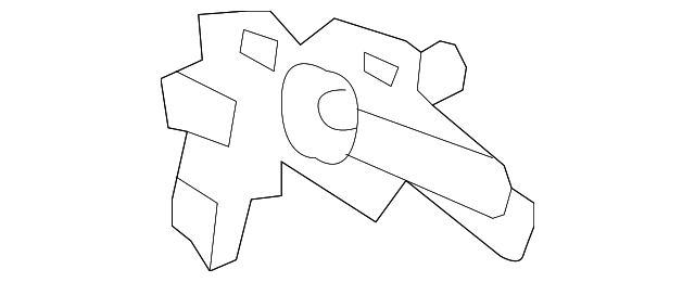 89024086 Деталь PIVOT BRACKET, RIGHT