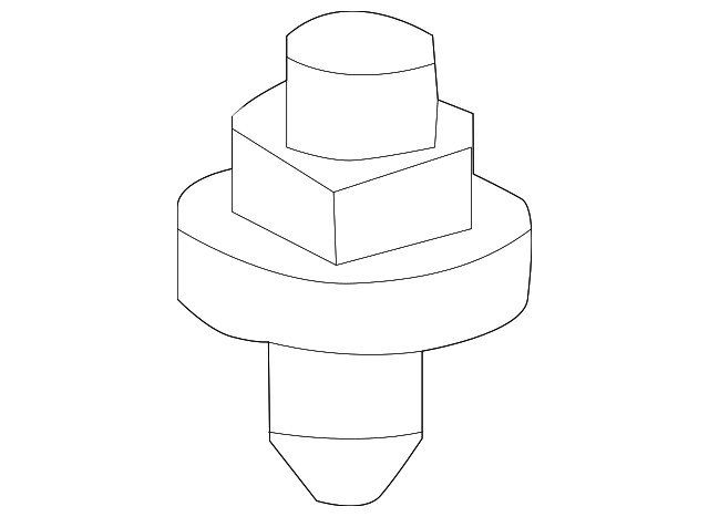 89024074 Деталь FRONT BOW PIN
