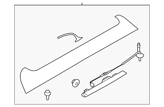 96031FG001NN Деталь SPOILER ASSY