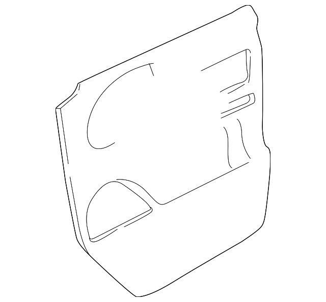 15754020 DOOR TRIM PANEL, RIGHT