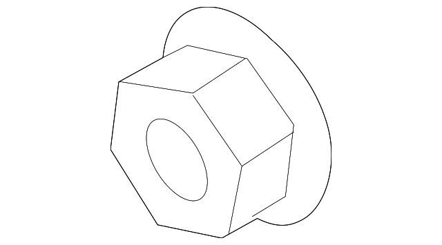 N-015-082-10 Деталь PRESSURE REG NUT