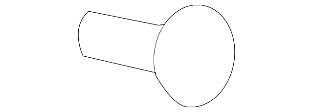 22662379 Деталь LOWER QTR TRIM RETAINER, RIGHT