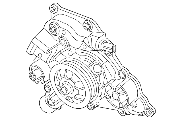 5038677AC Деталь WATER PUMP