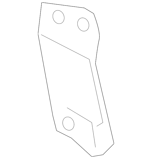 7324886Z00 Деталь INNER BRACE, RIGHT