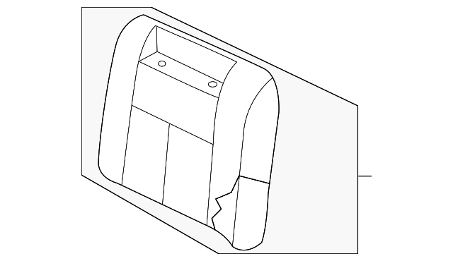 88650AT220 Деталь SEAT BACK ASSY