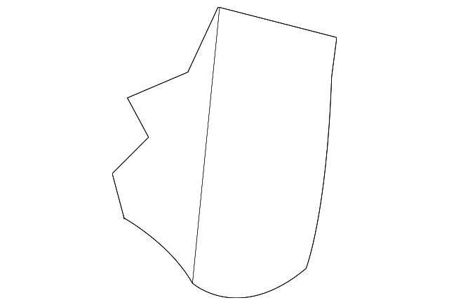 88655AR670 Деталь SEAT BACK PAD