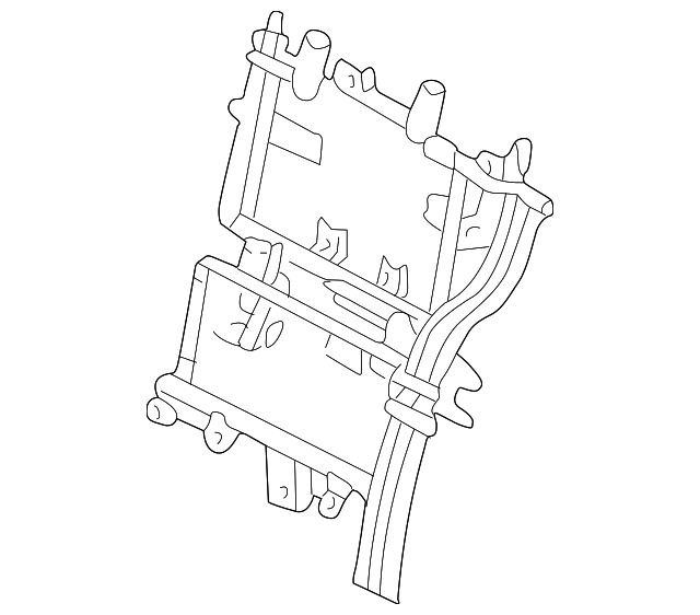 88651AG520 Деталь SEAT BACK FRAME