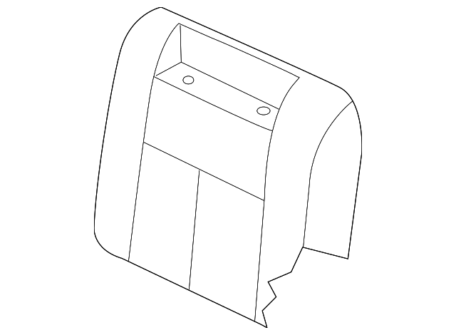 88370AT922 Деталь SEAT BACK COVER