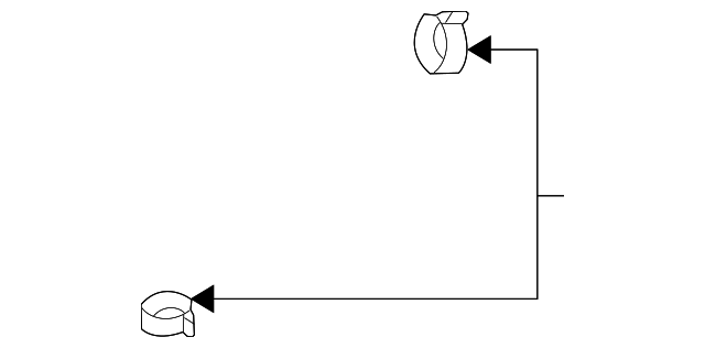 0K25Z-43915 Деталь VACUUM HOSE CLAMP
