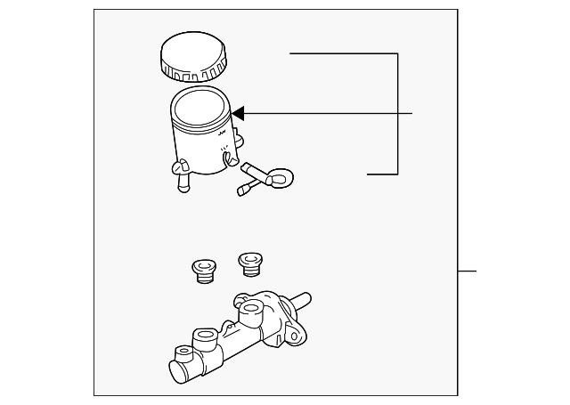 58510-FD100 Деталь MASTER CYLINDER