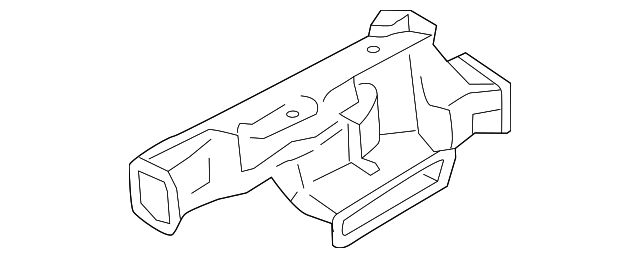 FL3Z-18490-A Деталь CENTER DUCT