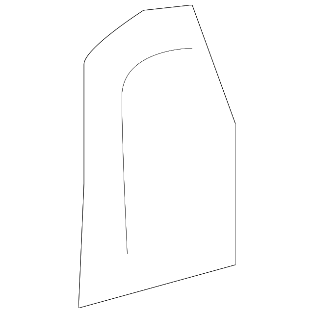 4L3Z-18610E02-BAC Деталь UPPER COVER SIDE COVER, LEFT