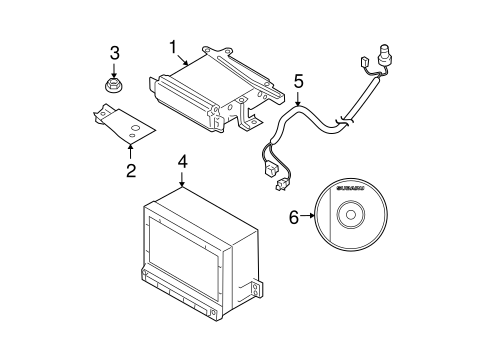 Outback NAVIGATION SYSTEM COMPONENTS