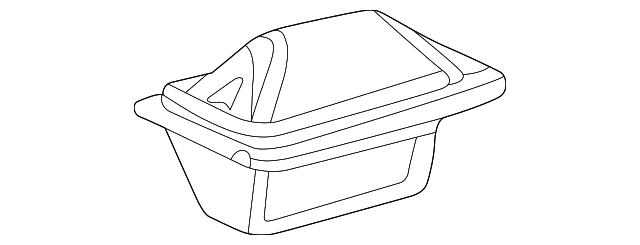 55037522AB Деталь AIR INLET BAFFLE