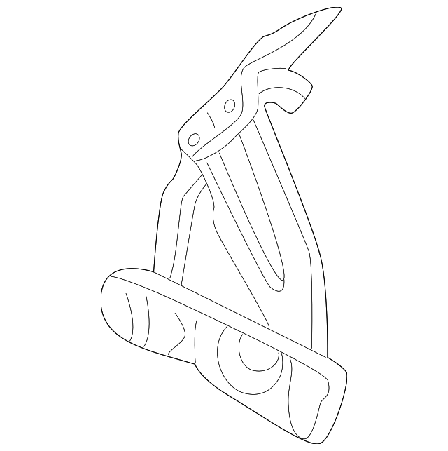 55255449AF HINGE, LEFT