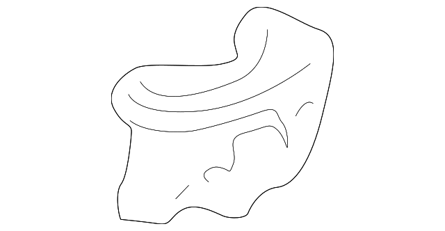 12493009 LOWER COVER, RIGHT