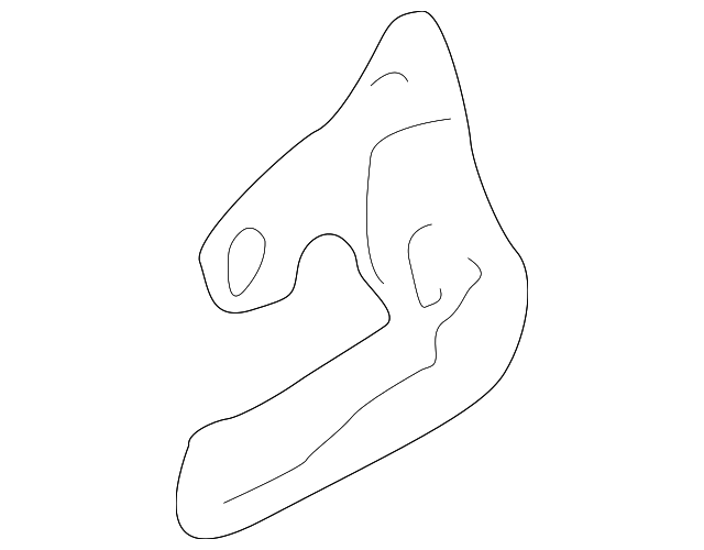 12493046 SIDE COVER, LEFT