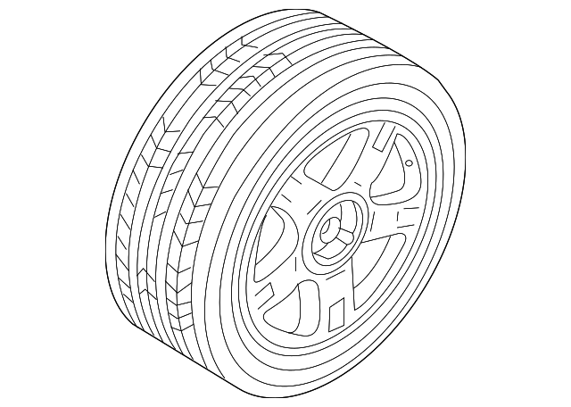 7L0-601-011-B Деталь SPARE WHEEL