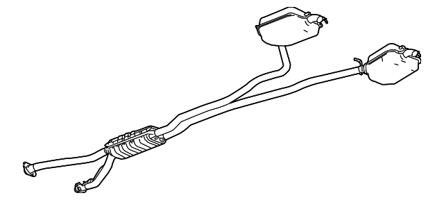 15794852 Деталь MUFFLER & PIPE
