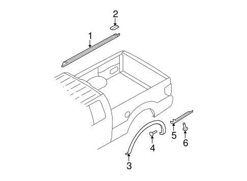 F-150 EXTERIOR TRIM - PICK UP BOX 3