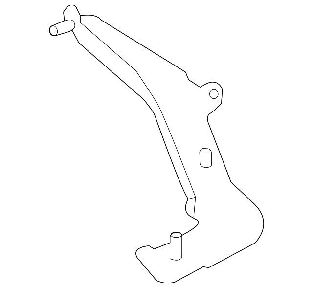 285N93JV0A Деталь PEDESTRIAN SPKR BRACKET