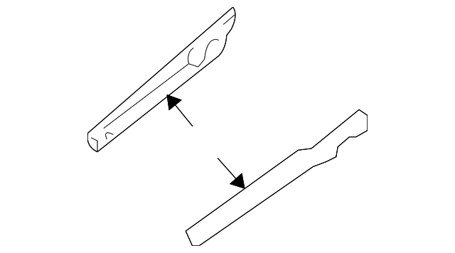 84130-2H200 Деталь UPPER COVER, LEFT