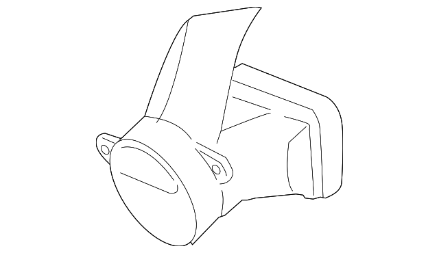 15252760 Деталь OUTLET DUCT, RIGHT