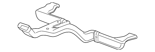 10348191 Деталь FLOOR DUCT