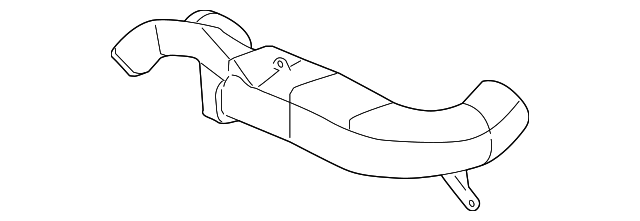 10348970 Деталь OUTER DUCT, LEFT