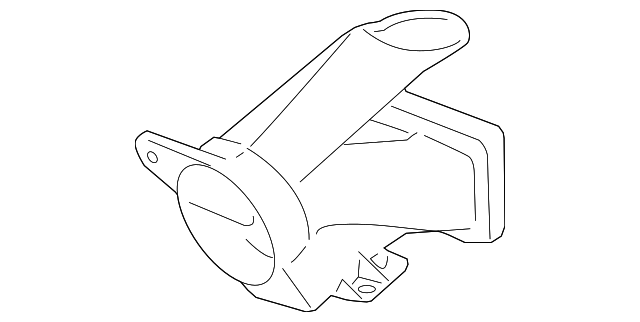 15252759 Деталь OUTLET DUCT, LEFT