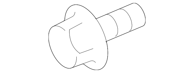 MF350792 LICENSE MOLDING SCREW