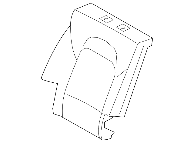 89460-1U730BD6 Деталь SEAT BACK COVER