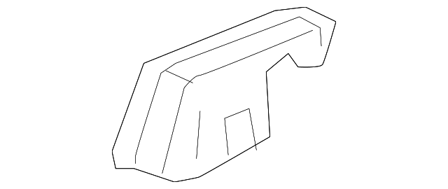 89671-1U700 Деталь RECLINE COVER
