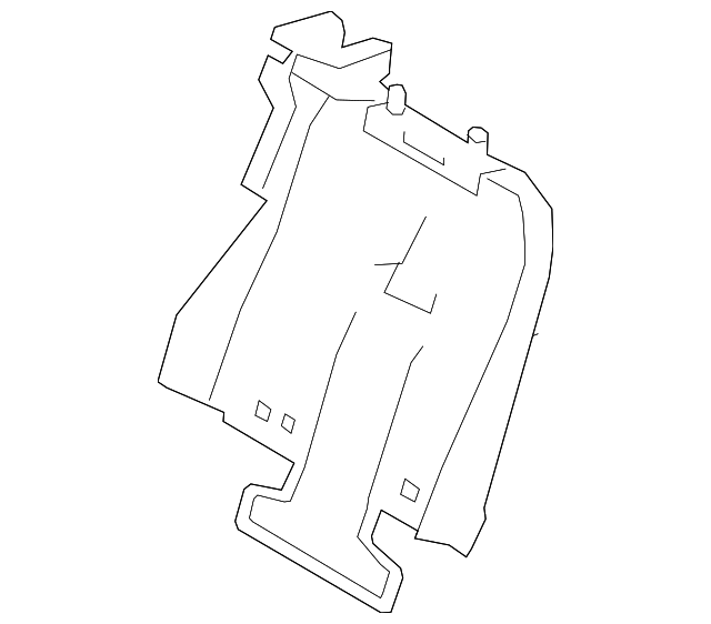 89410-1U700 Деталь SEAT BACK FRAME