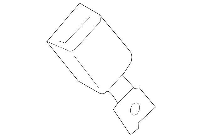 7000D640XA BUCKLE END, RIGHT