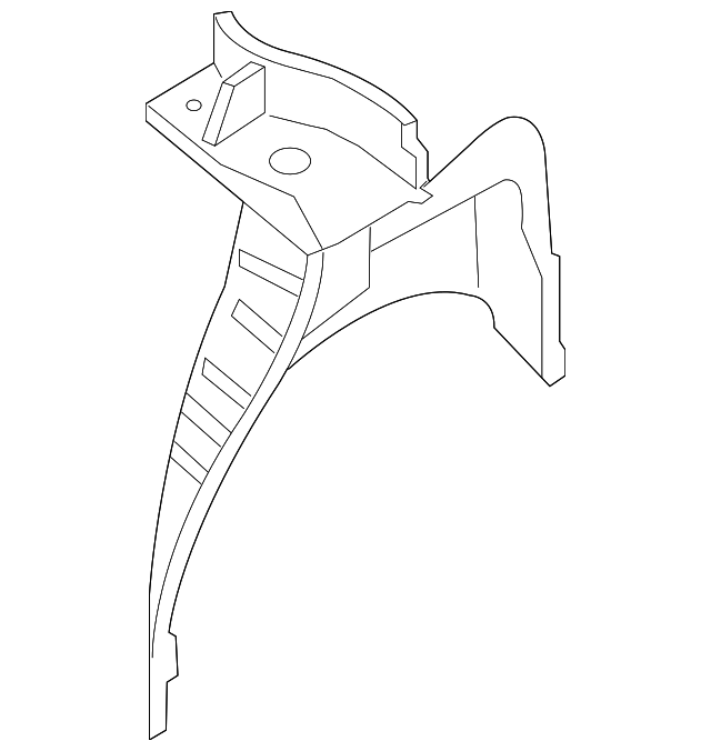 76751-JA730 Деталь INNER WHEELHOUSE, LEFT