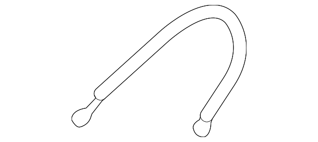 58738-A5300 Деталь BRAKE HOSE, RIGHT
