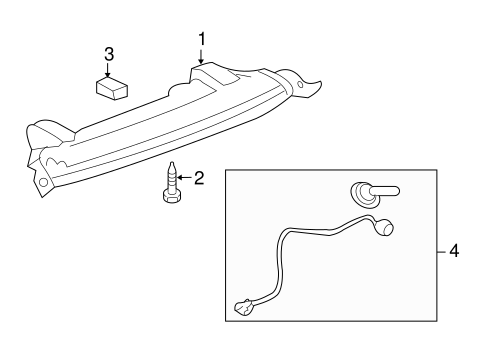Traverse HIGH MOUNTED STOP LAMP